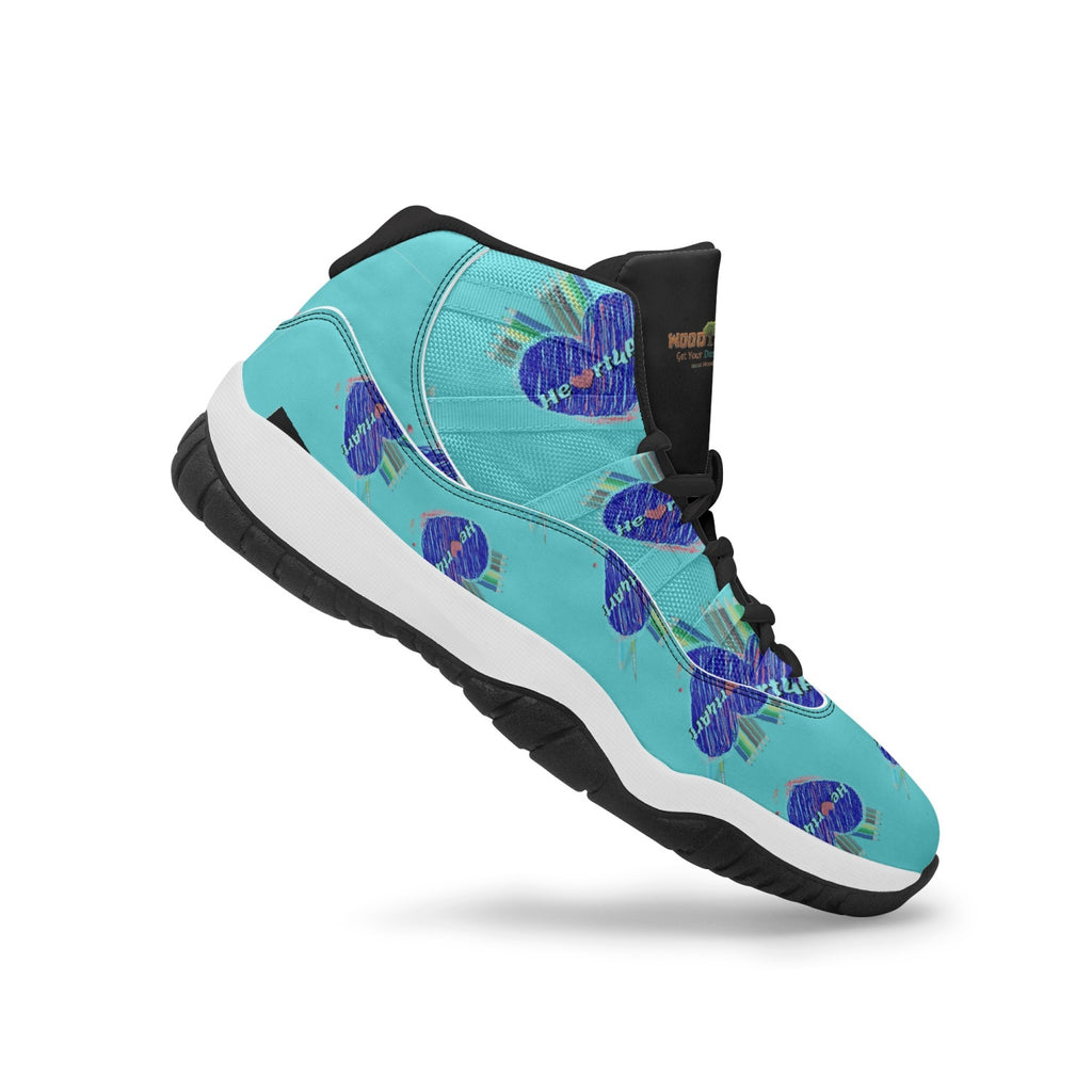 362.  Heart4Art AJ11 Basketball Sneakers (Stripe Customizable)