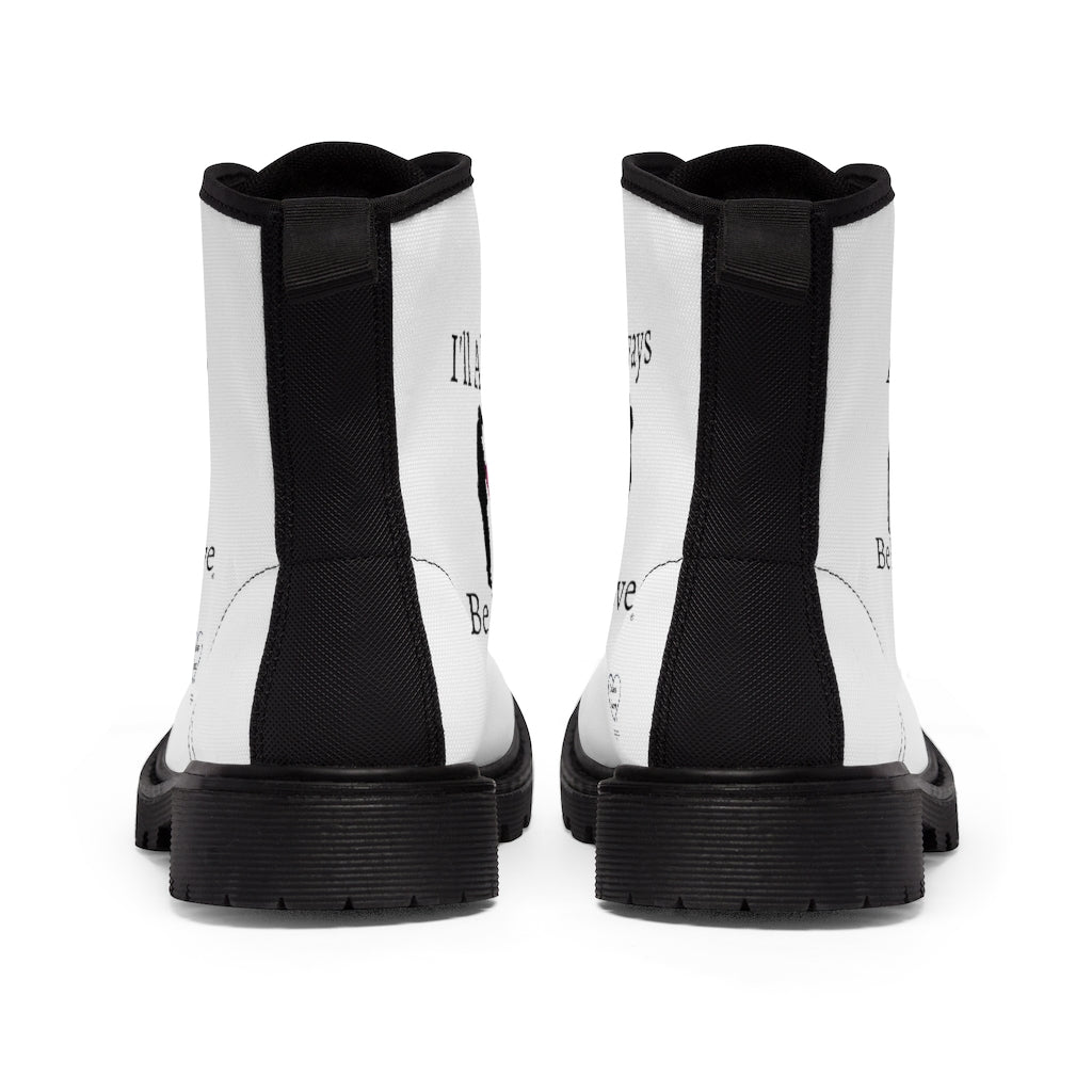 Dressed Forever Men's Canvas Boots