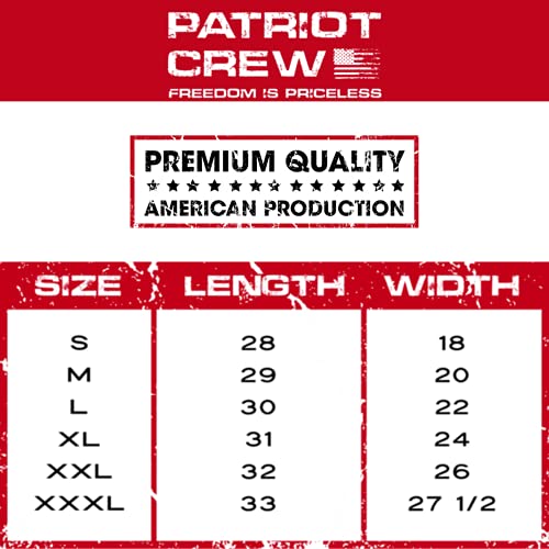 Patriot Crew, I Identify as a Patriot T-Shirt, American Made Graphic Tee