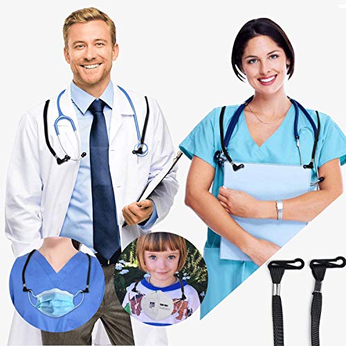 Mask Lanyard, 6 PCS Face Mask Adjustable Lanyard Strap for Face Mask