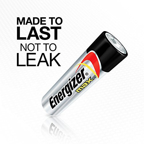 Energizer AA Batteries (20 Count), Double A Max Alkaline Battery