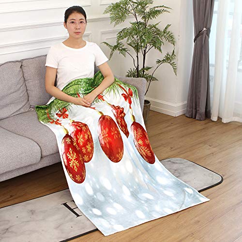 Fashion Christmas Multicolor Printing Blanket Tapestry,Lightweight Flannel Soft Cozy Luxury Bed Blanket Microfiber,27''x39''