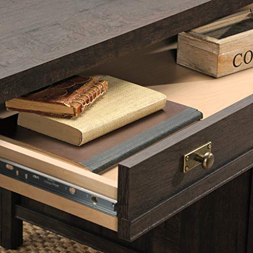 Executive Desk, L: 65.12" x W: 29.53" x H: 30.0", Coffee Oak
