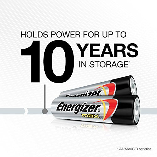 Energizer AA Batteries (20 Count), Double A Max Alkaline Battery