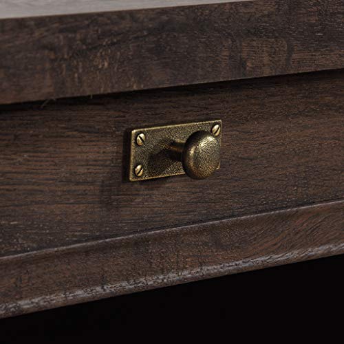 Executive Desk, L: 65.12" x W: 29.53" x H: 30.0", Coffee Oak
