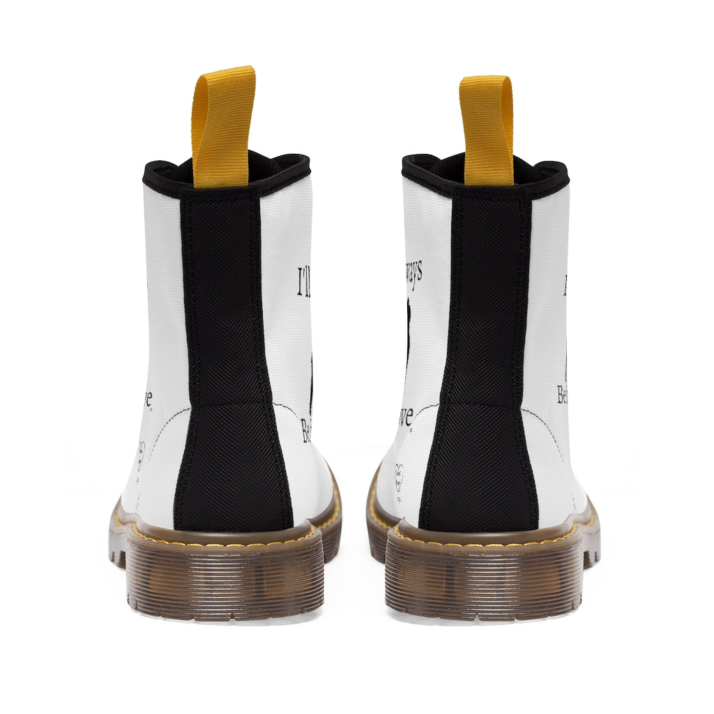 Dressed Forever Women's Canvas Boots