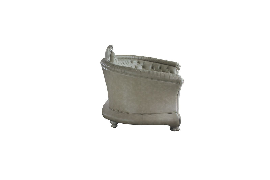 Dresden Sofa, Vintage Bone White & PU 58170