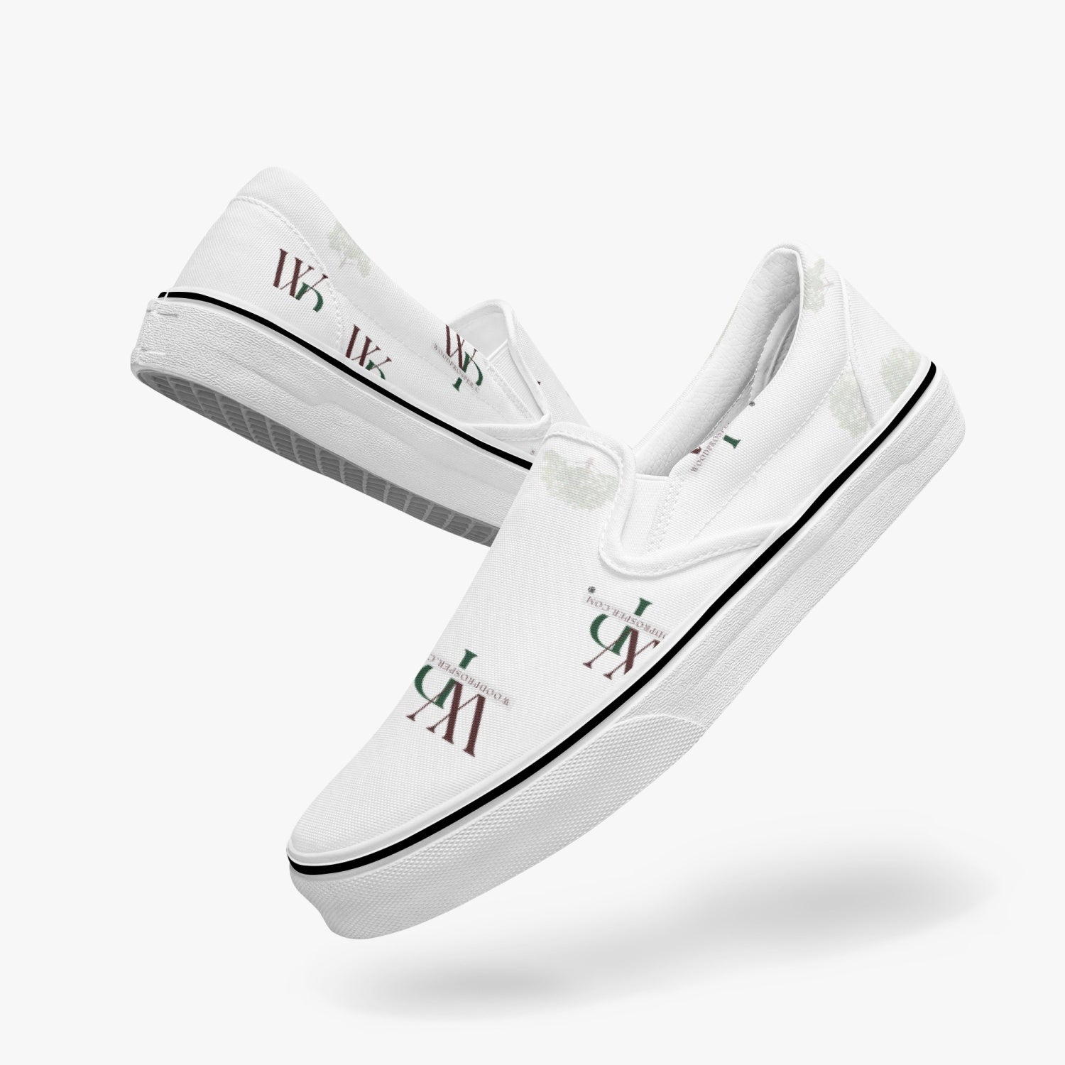 Wood Prosper Unisex AOP Slip-On Shoes