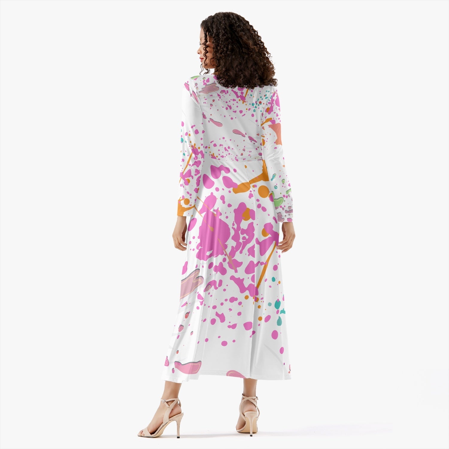 Wood Prosper Women's Long-Sleeve One-piece Dress