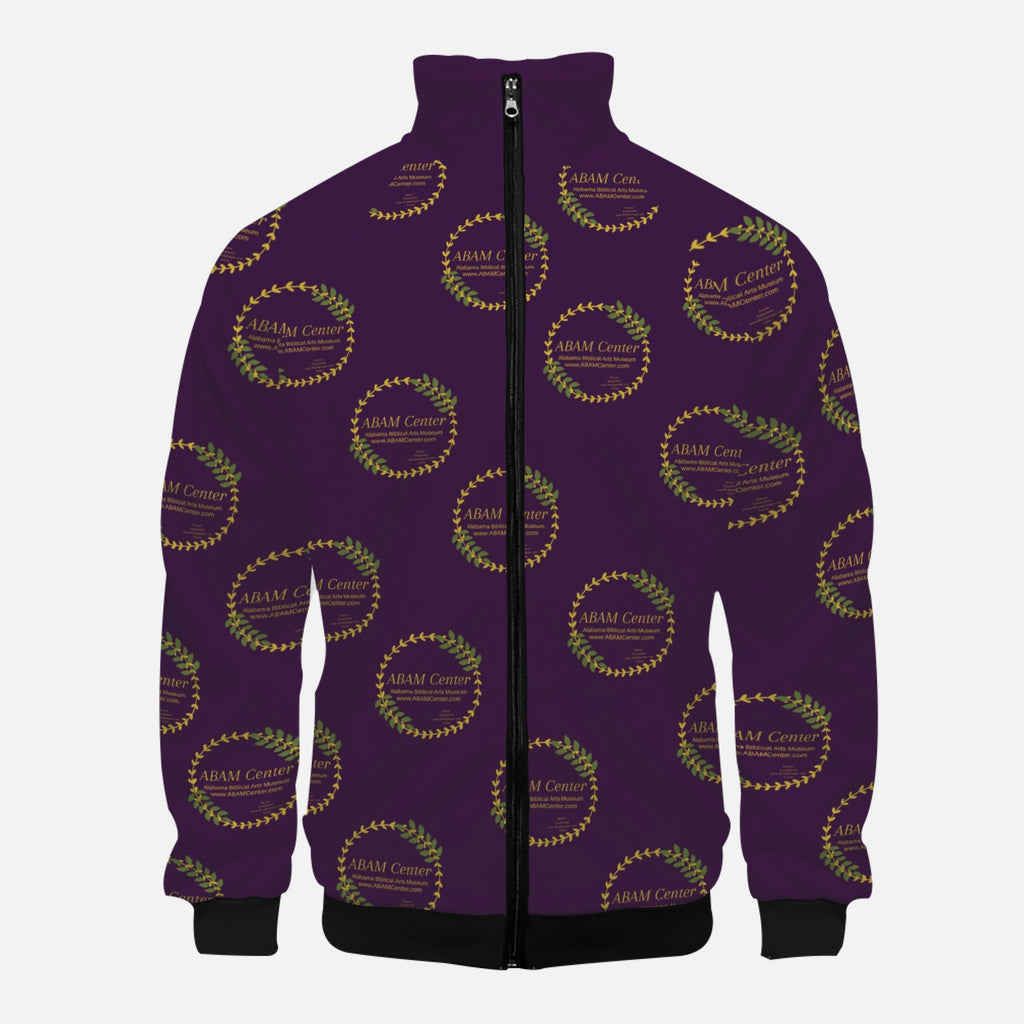 ABAM Men's Stand Collar Zipper-up Hoodie