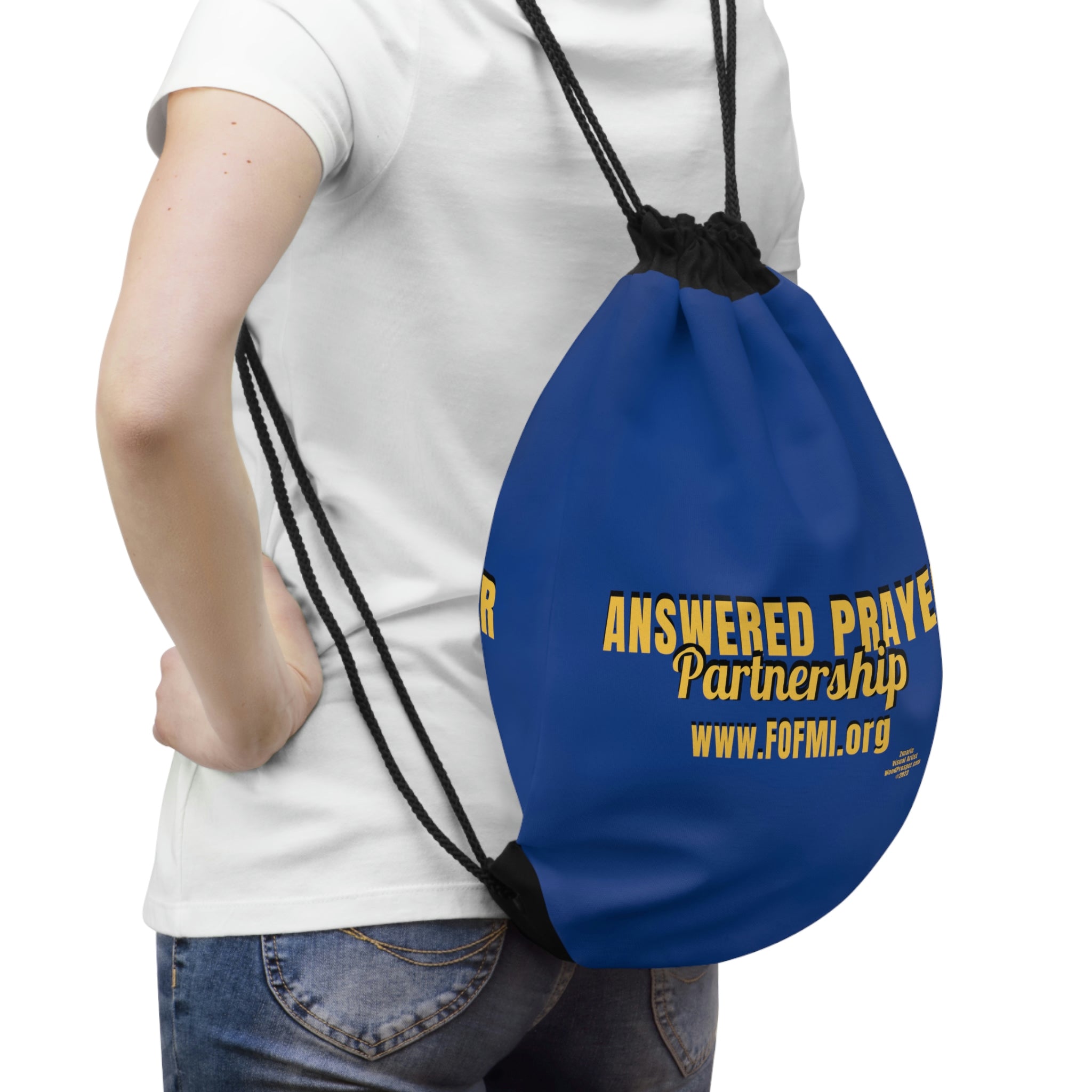 ANSWERED PRAYER PARTNERSHIP Drawstring Bag