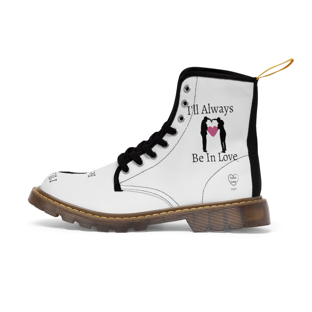 Dressed Forever Women's Canvas Boots