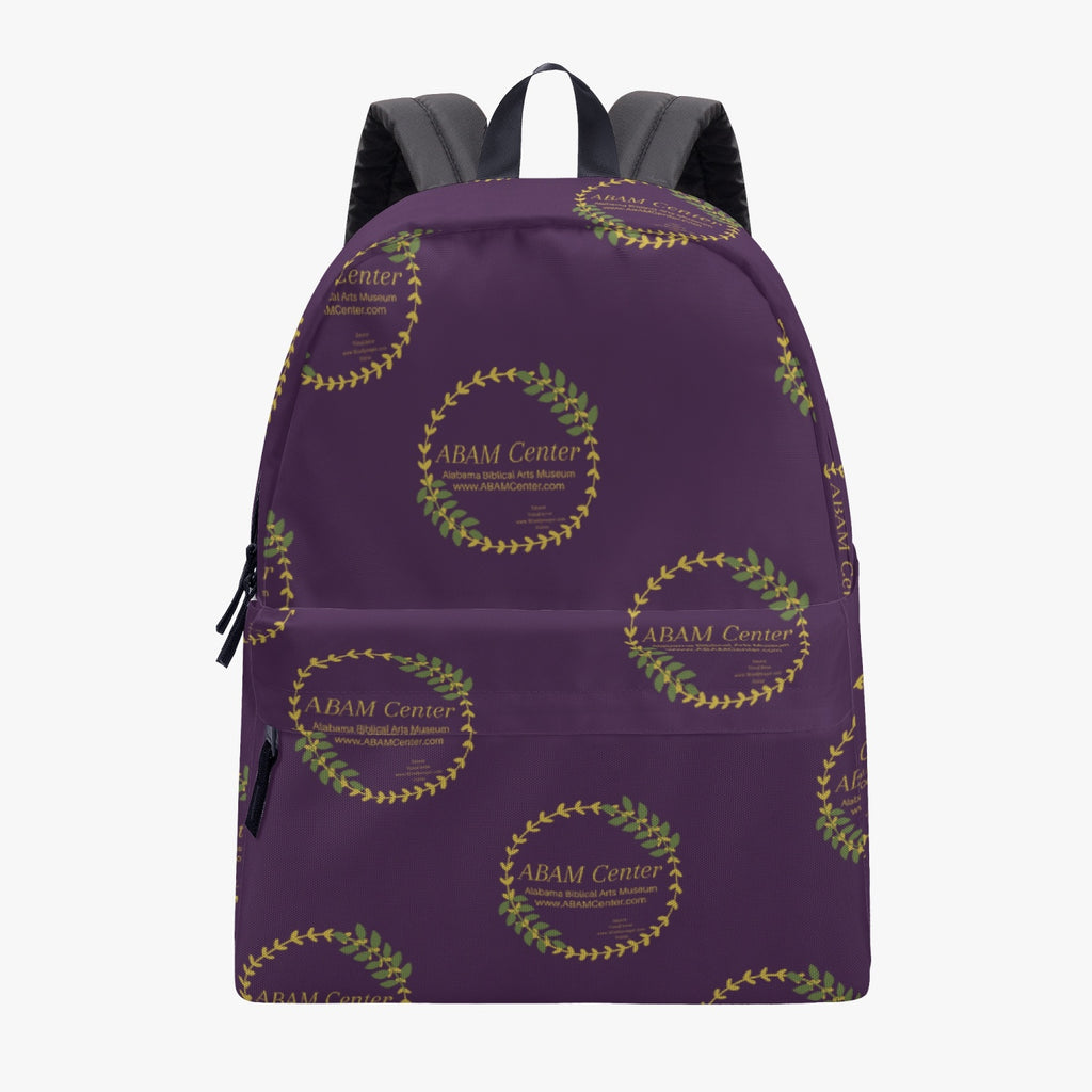 ABAM Center All-over-print Canvas Backpack