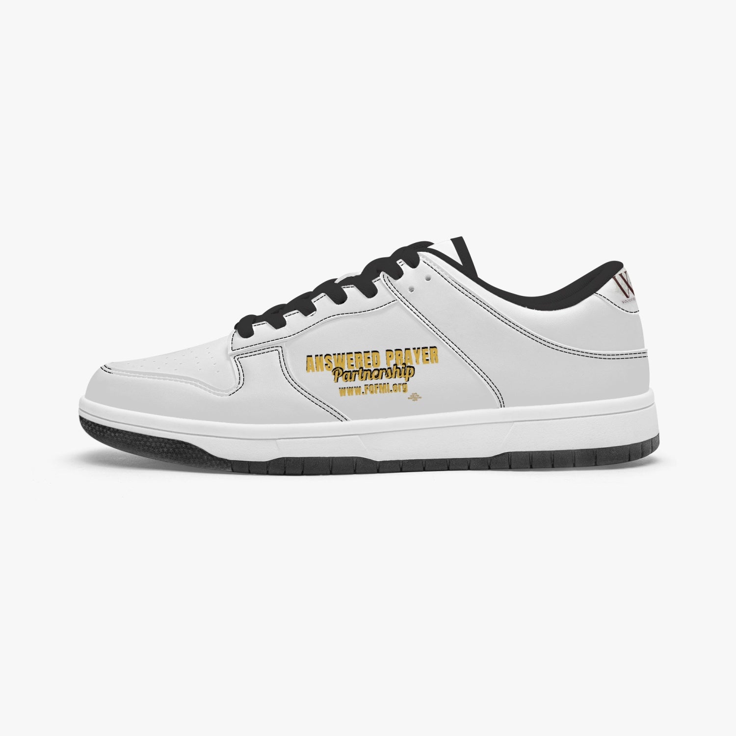 ANSWERED PRAYER PARTNERSHIP Stylish Low-Top Leather Sneakers