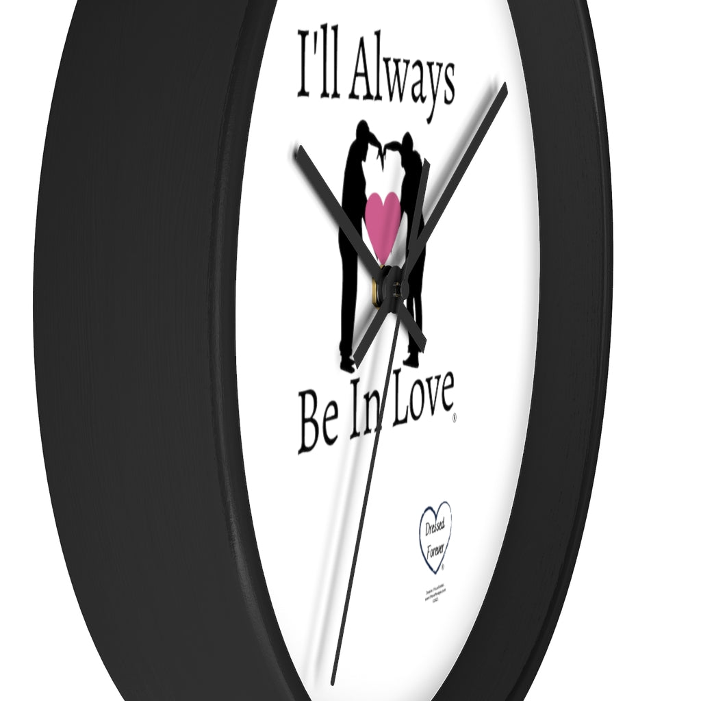Dressed Forever Wall clock