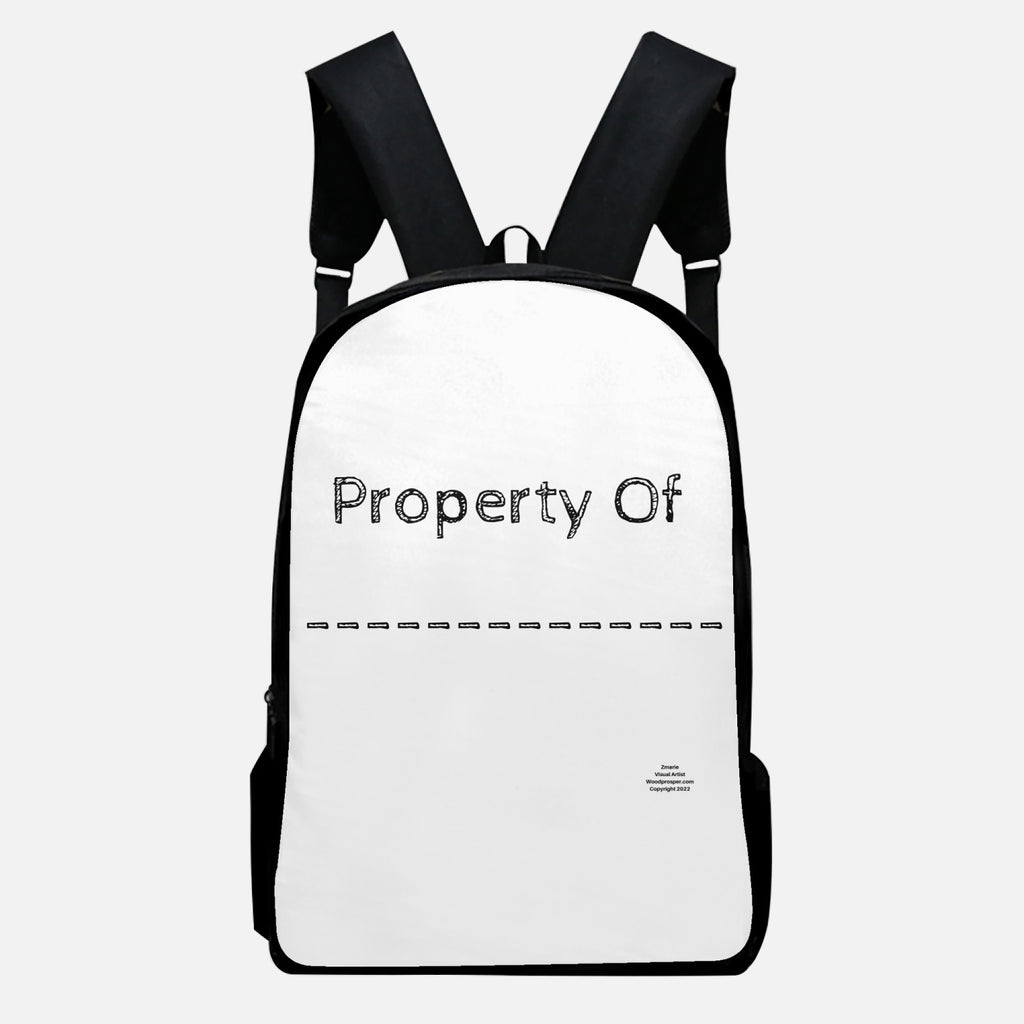 Property Of _______ Bookbag Set (3pcs)