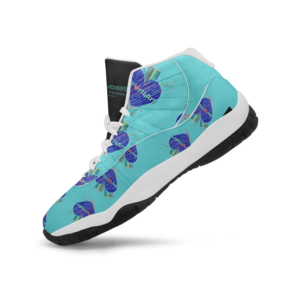 362.  Heart4Art AJ11 Basketball Sneakers (Stripe Customizable)