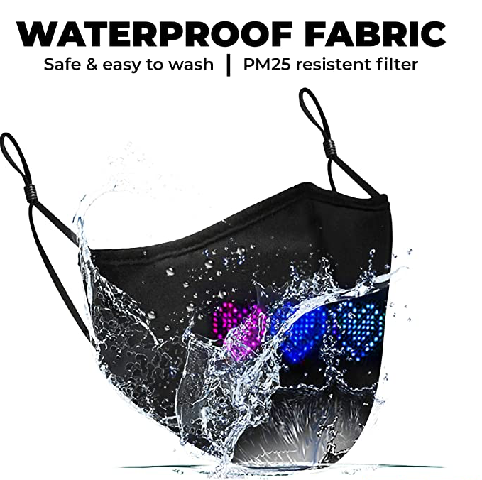 Bluetooth LED Face Mask