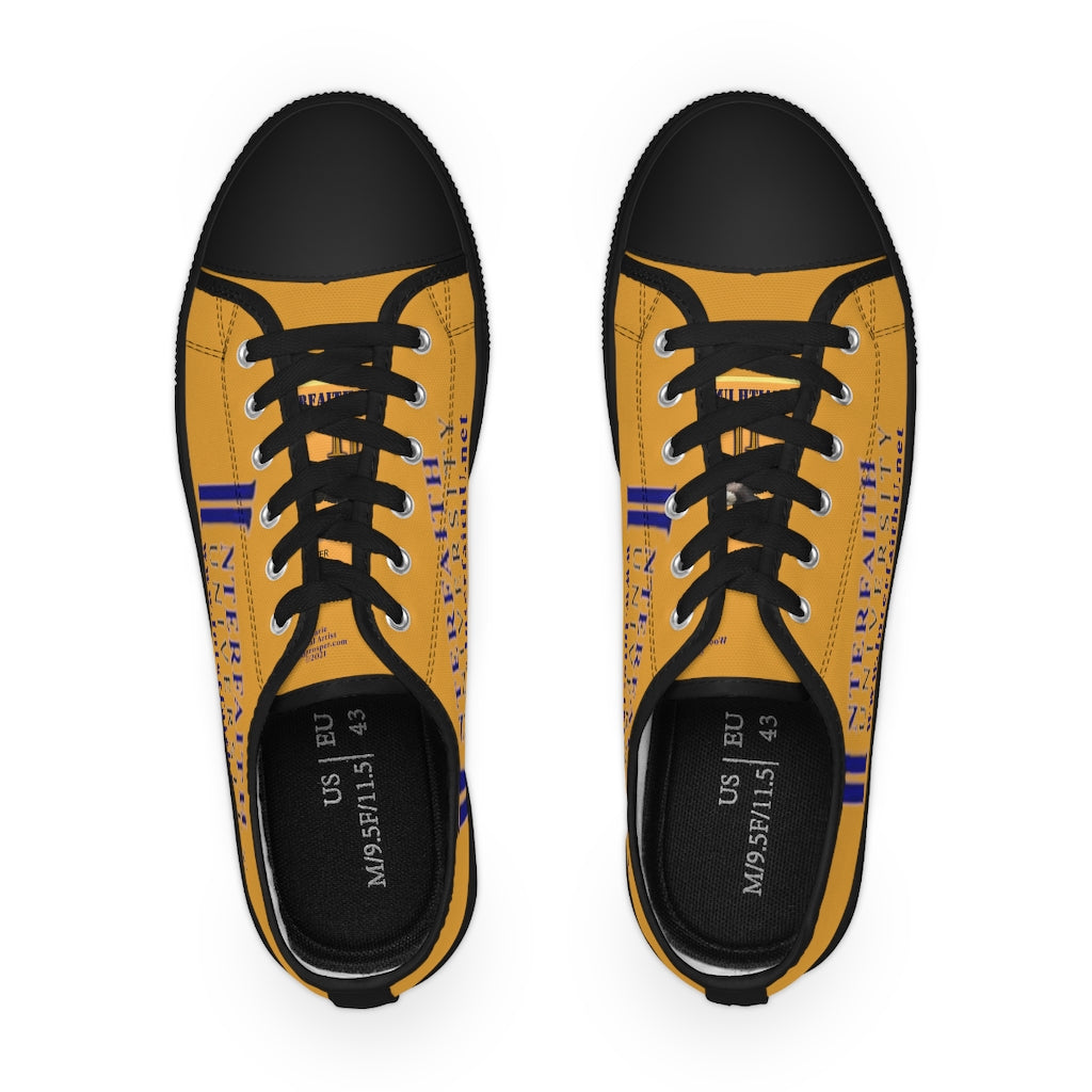Interfaith University Men's Low Top Sneakers