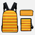 Pencil Design Bookbag Set (3pcs)