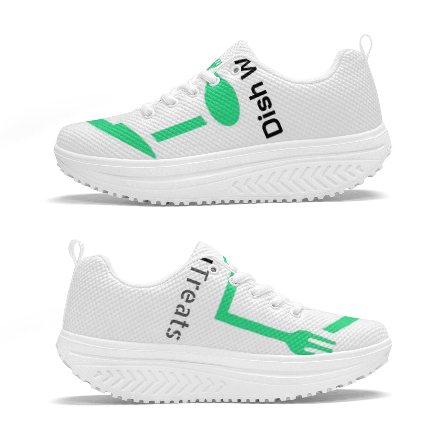 317. Dish Well Treats Casual Women’s Mesh Rocking Shoes