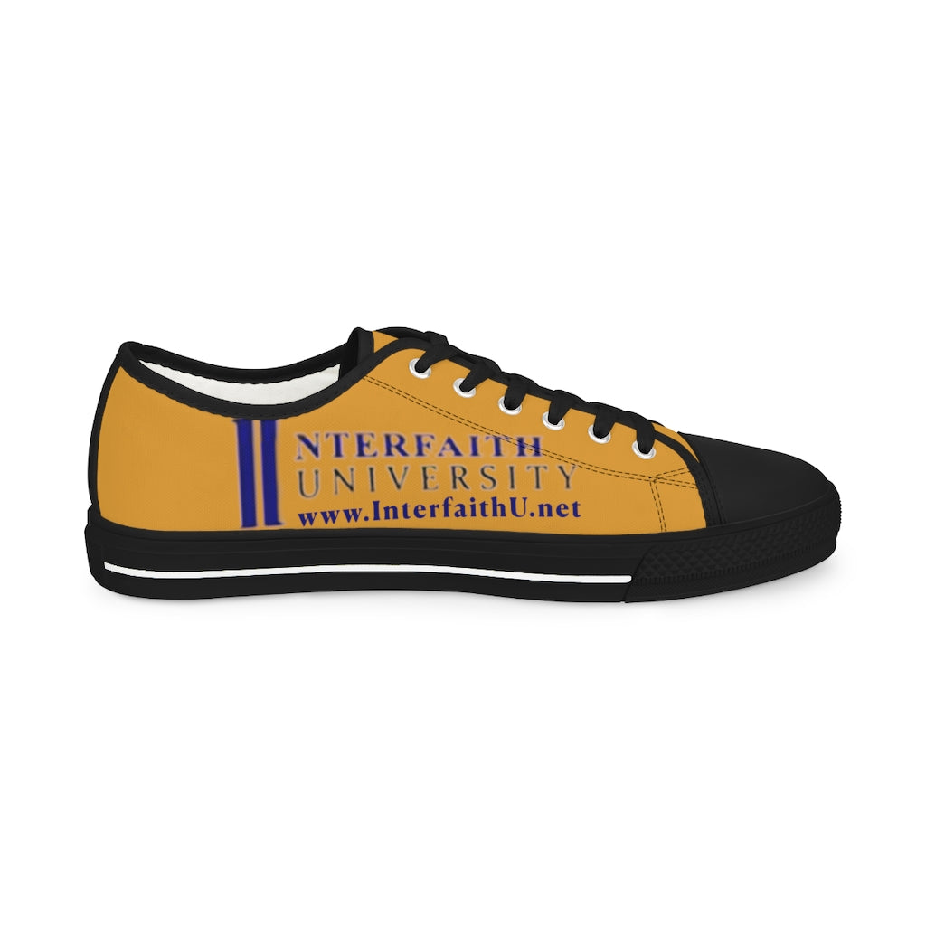 Interfaith University Men's Low Top Sneakers