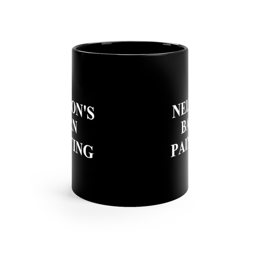 Nelson 11oz Black Mug