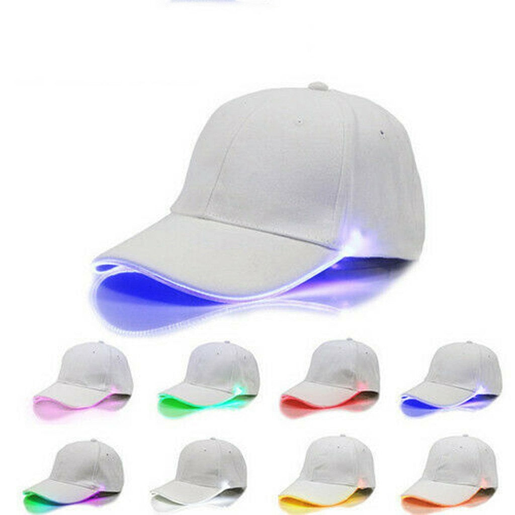 LED Lighted Up Party Baseball Adjustable Sports Cap