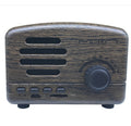 New Retro Bluetooth speaker radio card subwoofer mini antique small stereo portable speakers