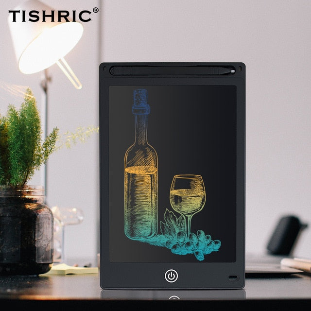 LCD Digital Writing Tablet 10/8.5 inch Erasable With Pen