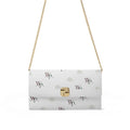 Wood Prosper Chain Type Flap Shoulder Bag
