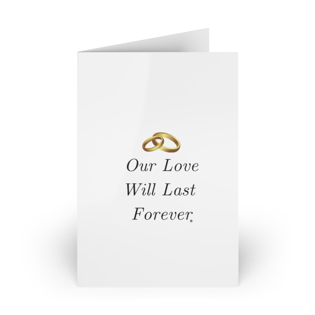 The Forever Love Collection: Love Lasts Forever Greeting Cards (1pc)