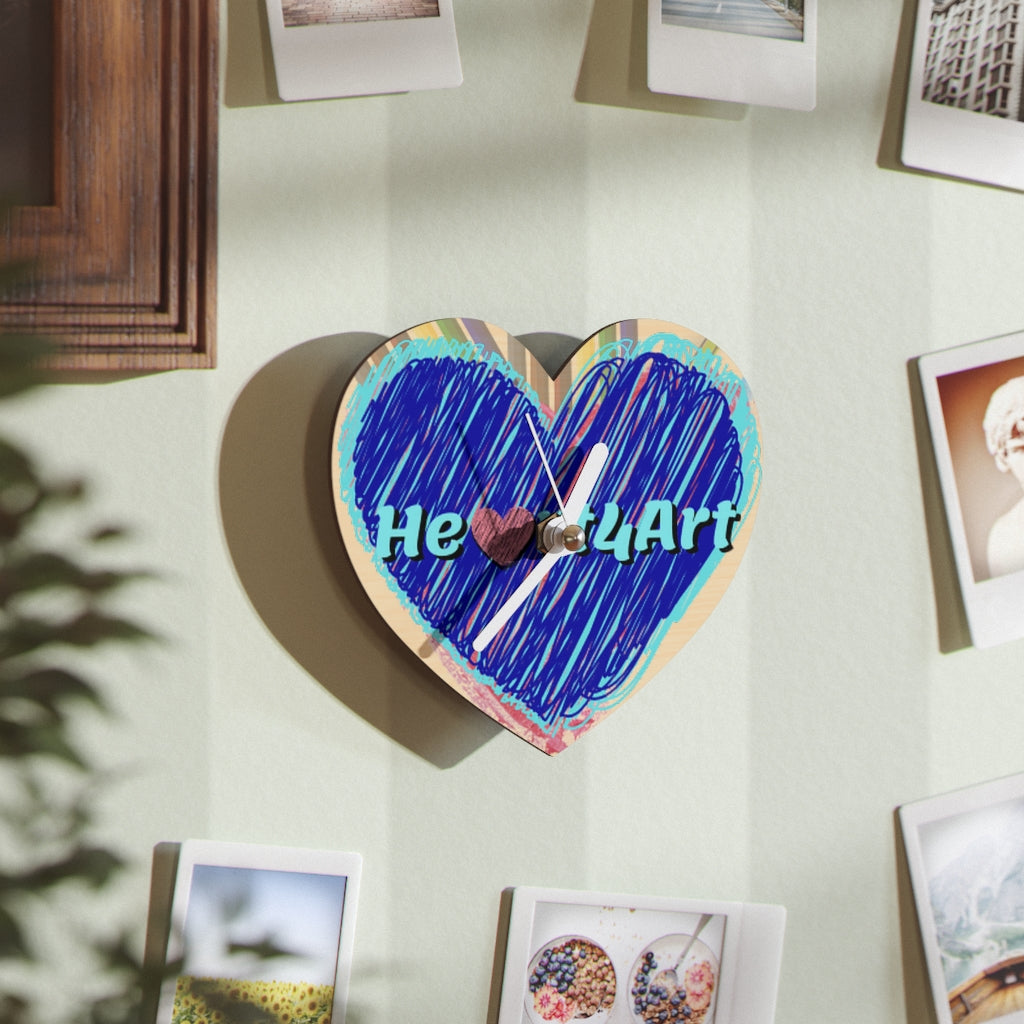 Heart4art Live Fun Wall Clock