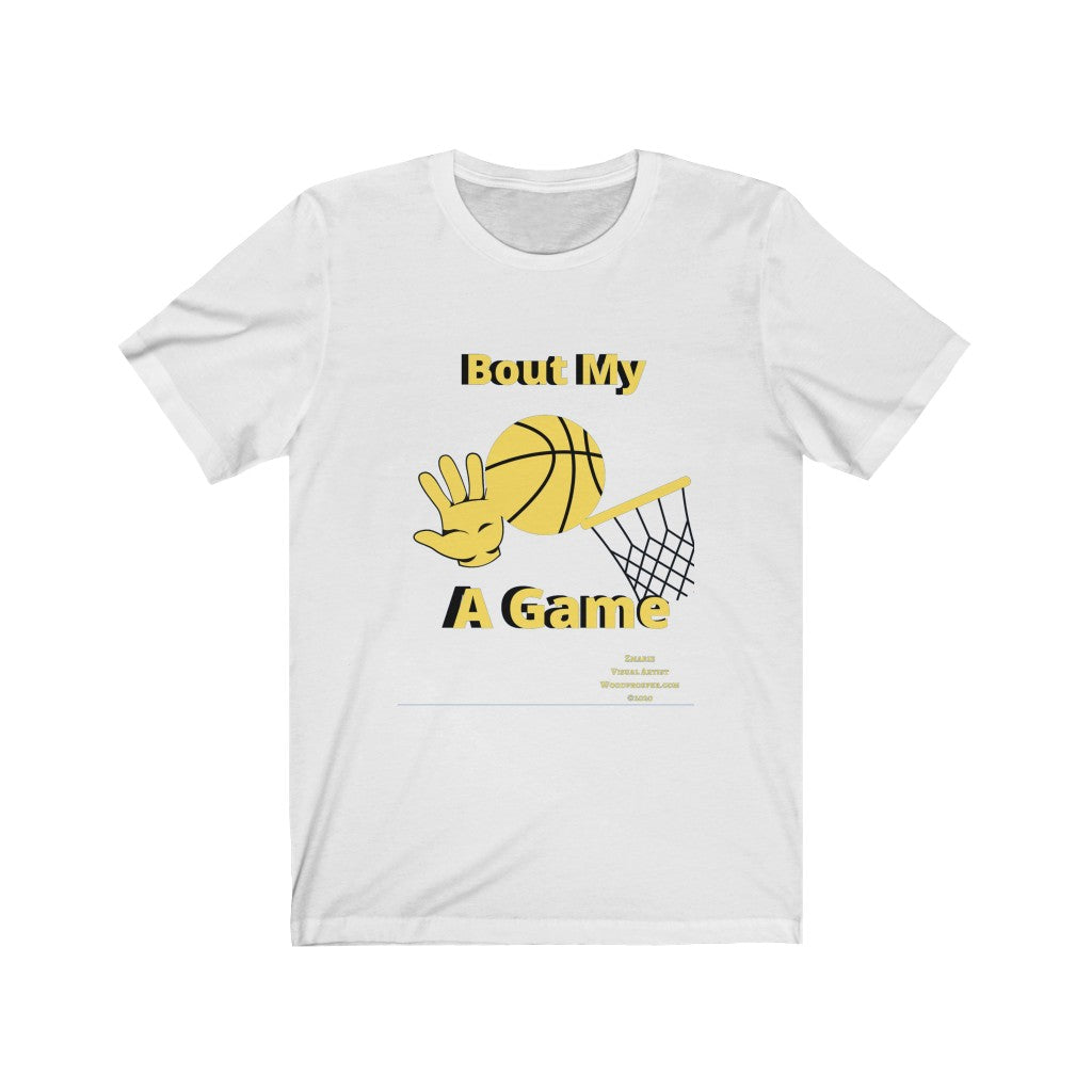 Interfaith Academy Bout My A Game Unisex Jersey Short Sleeve Tee