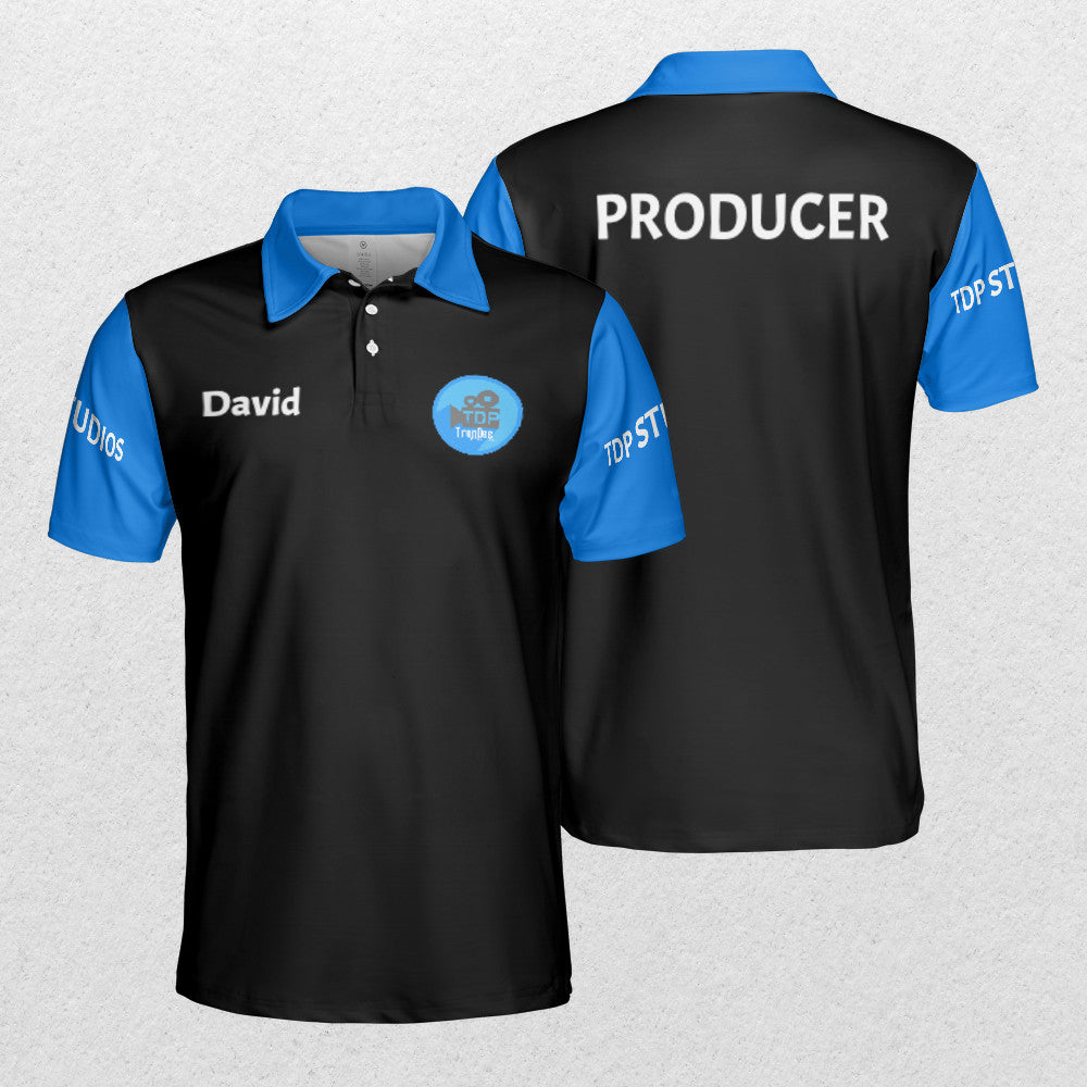TDP Mens AOP Polo Shirt