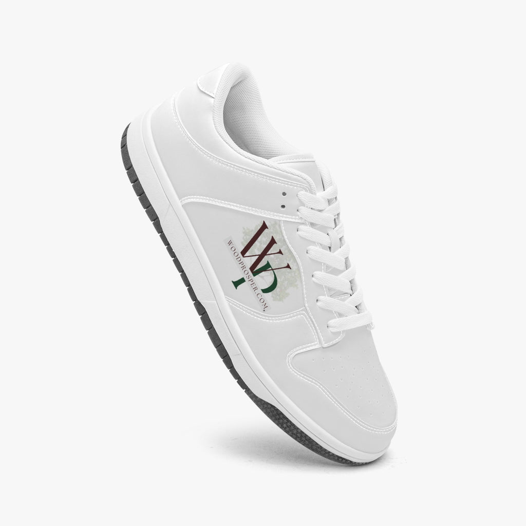 Wood Prosper Low-Top Leather Sneakers