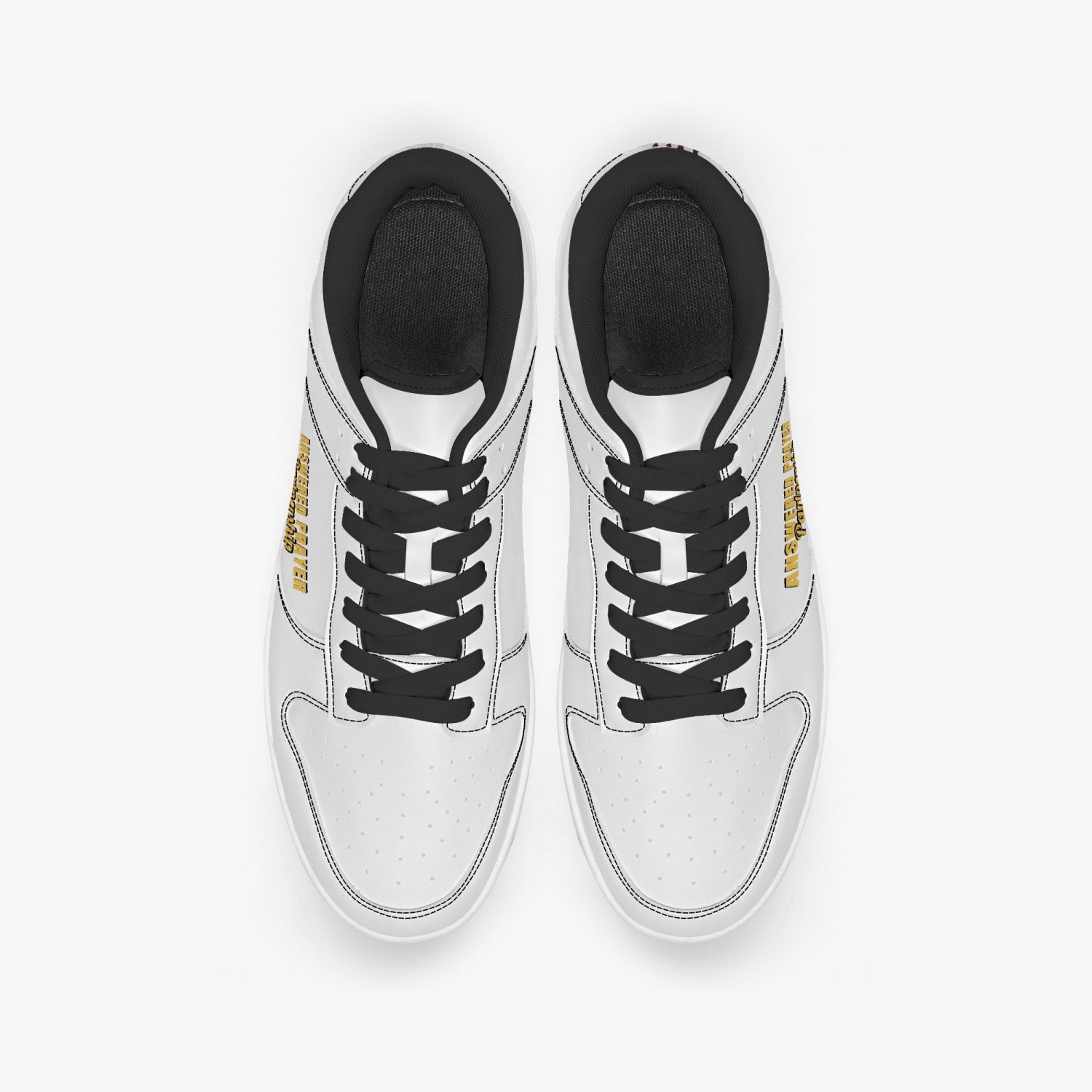 ANSWERED PRAYER PARTNERSHIP Stylish Low-Top Leather Sneakers