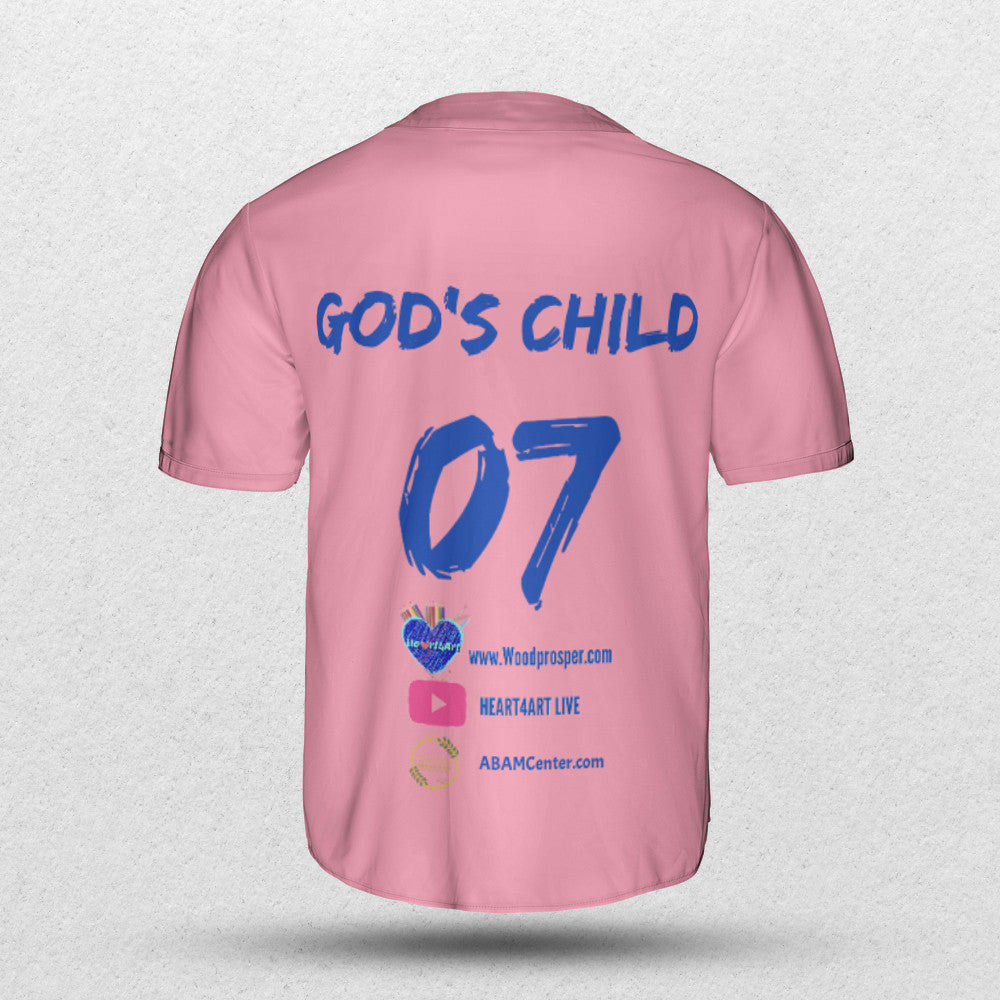 Heart4Art Live Baseball Jersey Without Piping