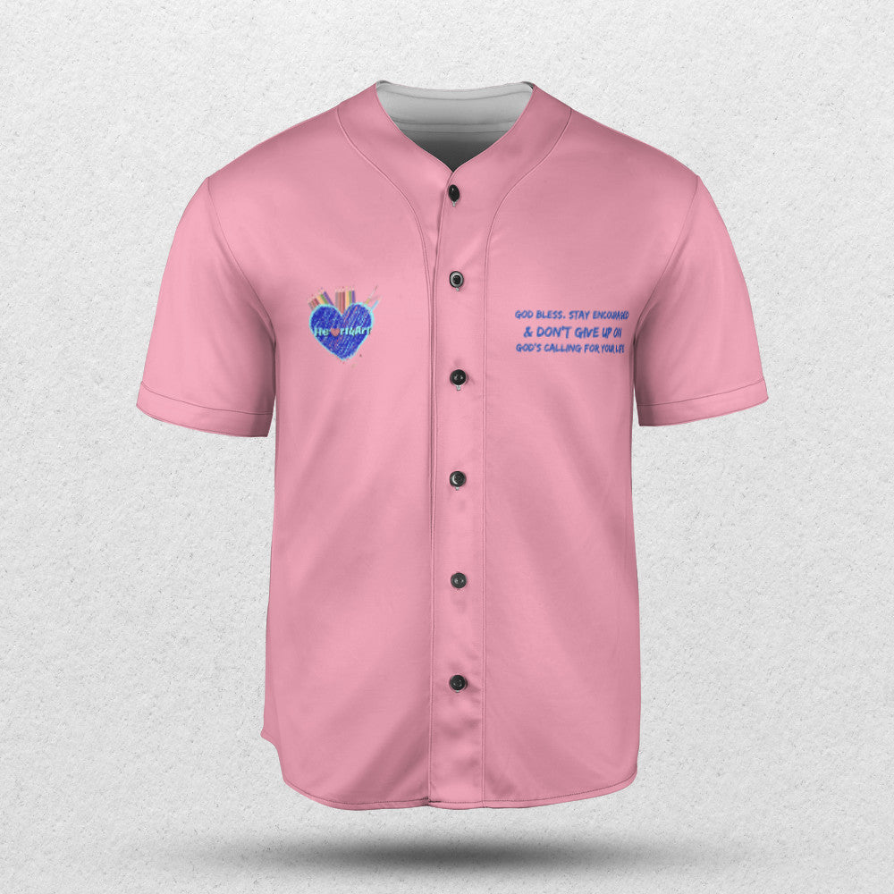 Heart4Art Live Baseball Jersey Without Piping