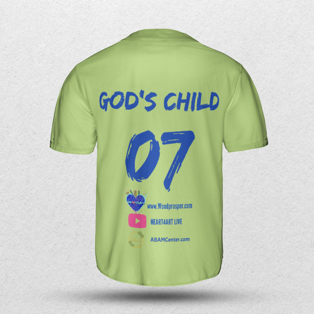 Heart4Art Live Baseball Jersey Without Piping