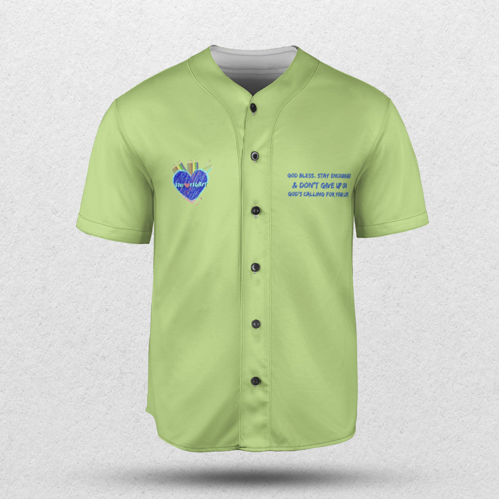 Heart4Art Live Baseball Jersey Without Piping