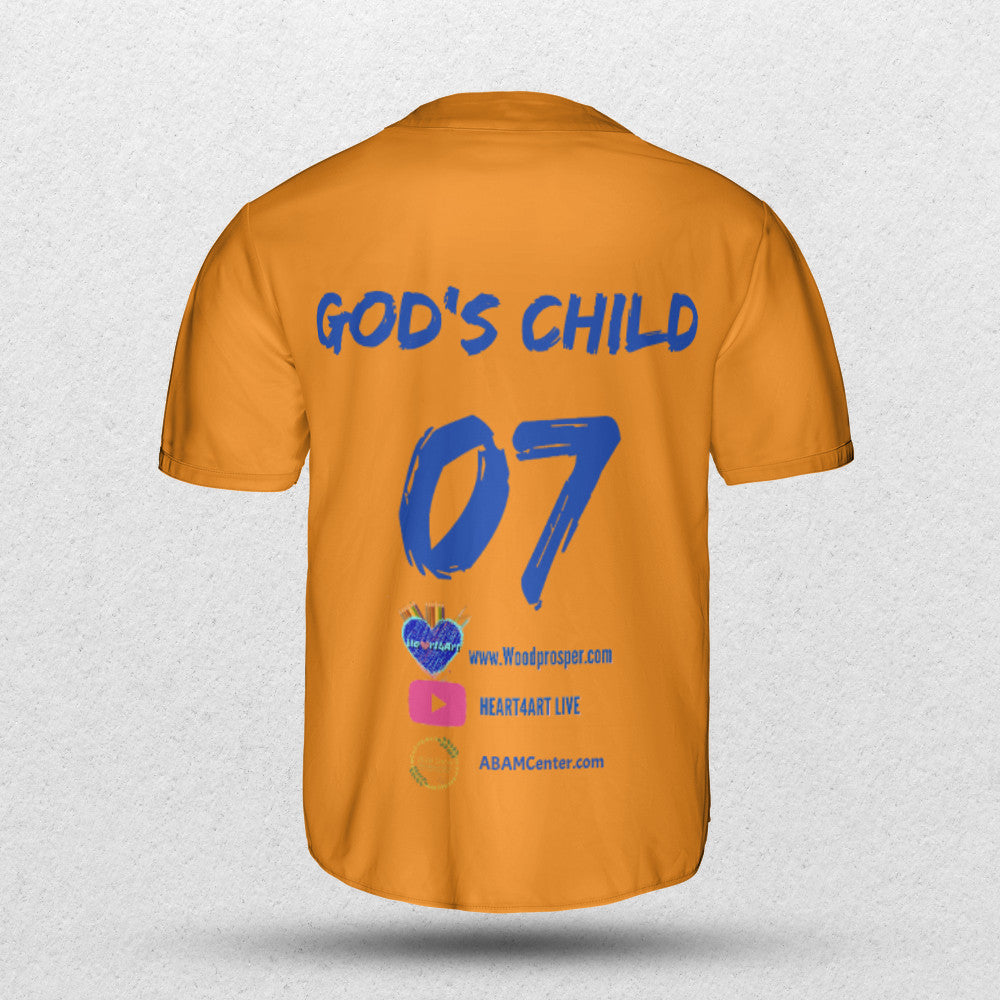 Heart4Art Live Baseball Jersey Without Piping