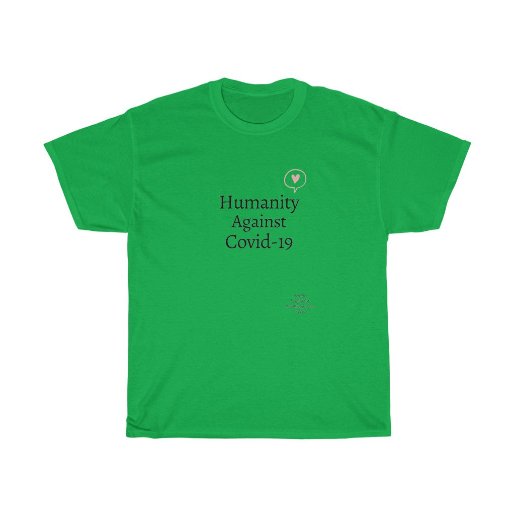 Humanity Against Covid-19 Unisex Heavy Cotton Tee