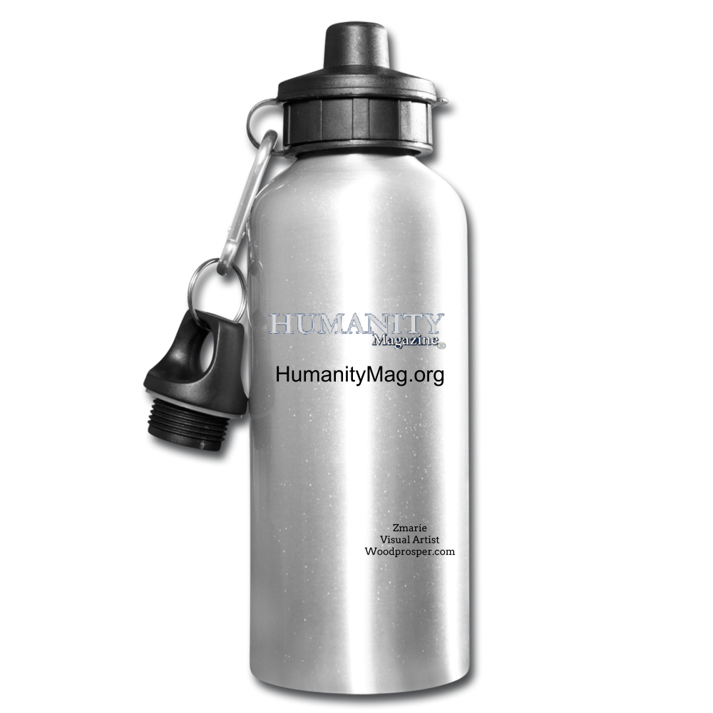 Humanity Water Bottle - silver