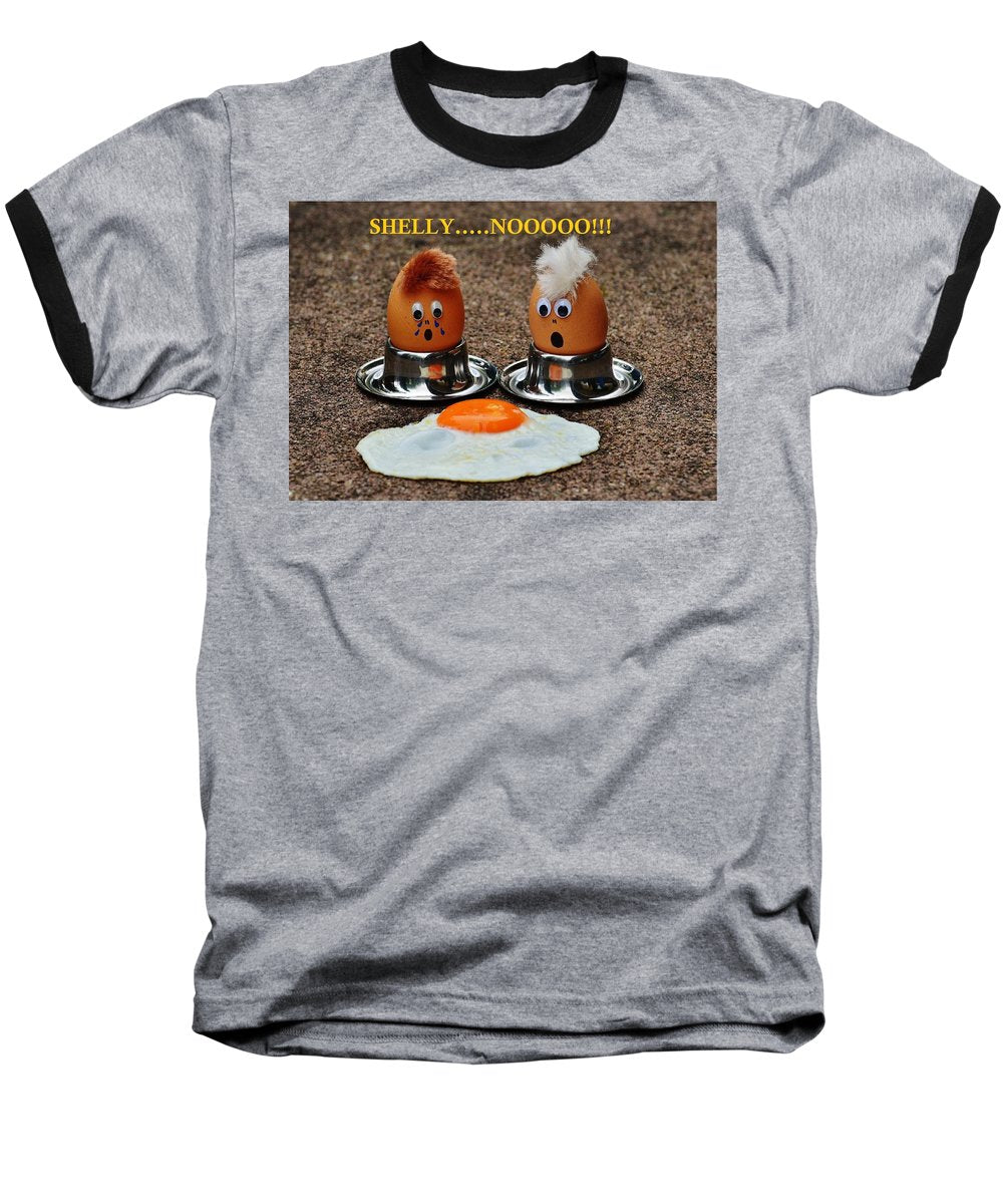 Broken Egg  - Baseball T-Shirt