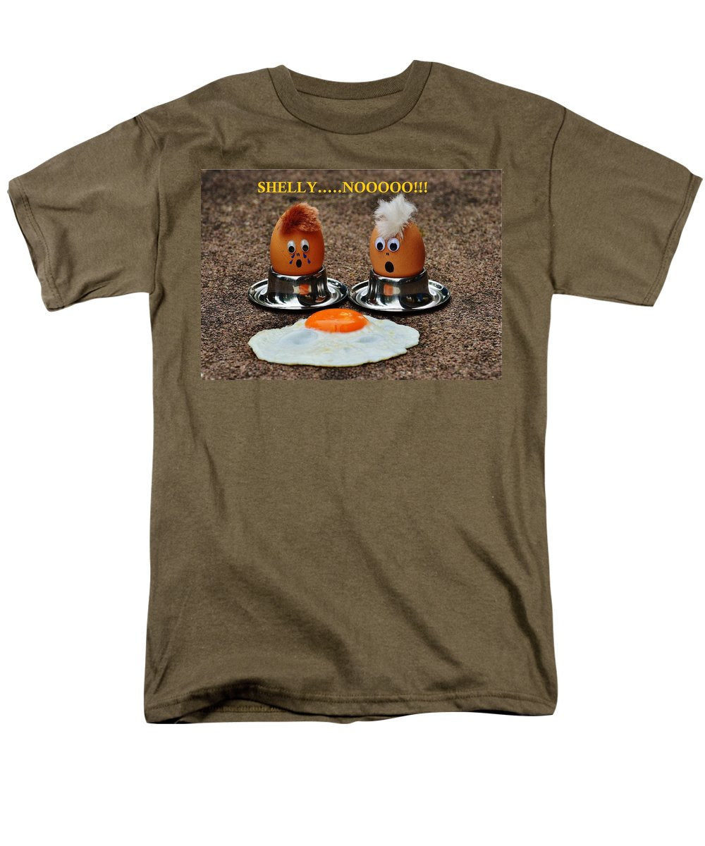 Broken Egg  - Men's T-Shirt  (Regular Fit)