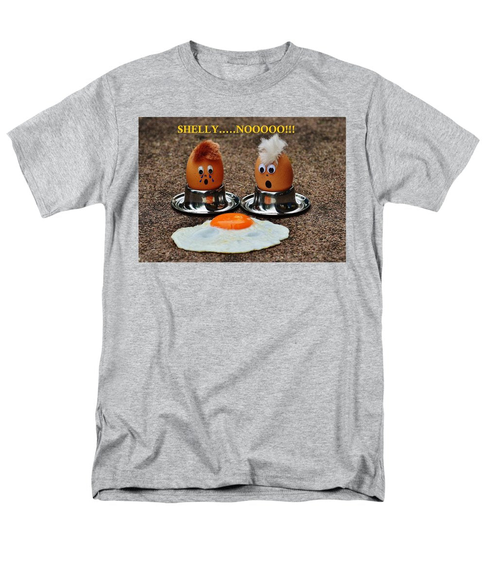 Broken Egg  - Men's T-Shirt  (Regular Fit)