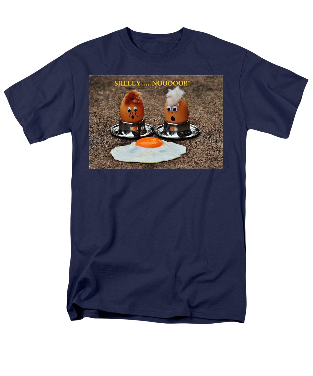 Broken Egg  - Men's T-Shirt  (Regular Fit)