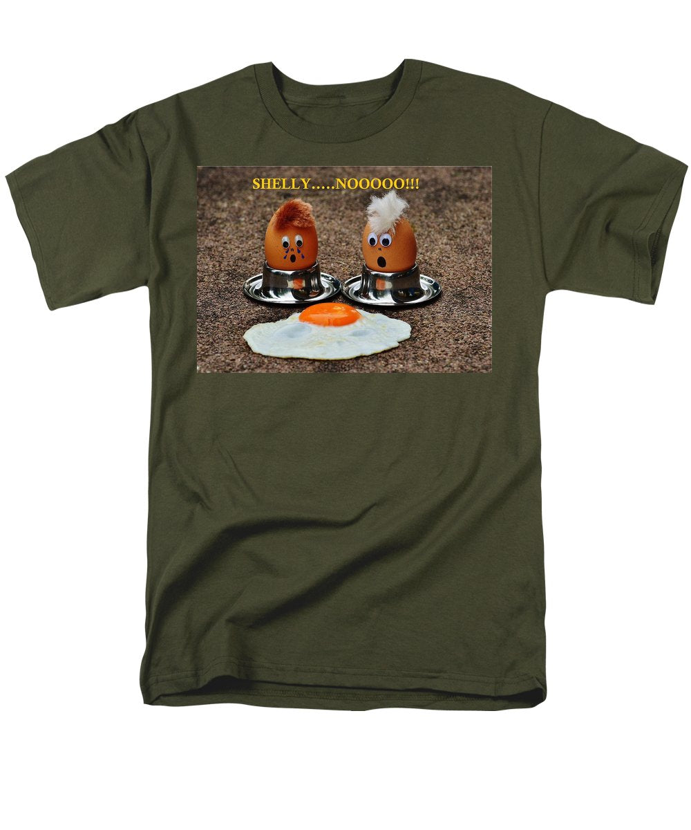 Broken Egg  - Men's T-Shirt  (Regular Fit)