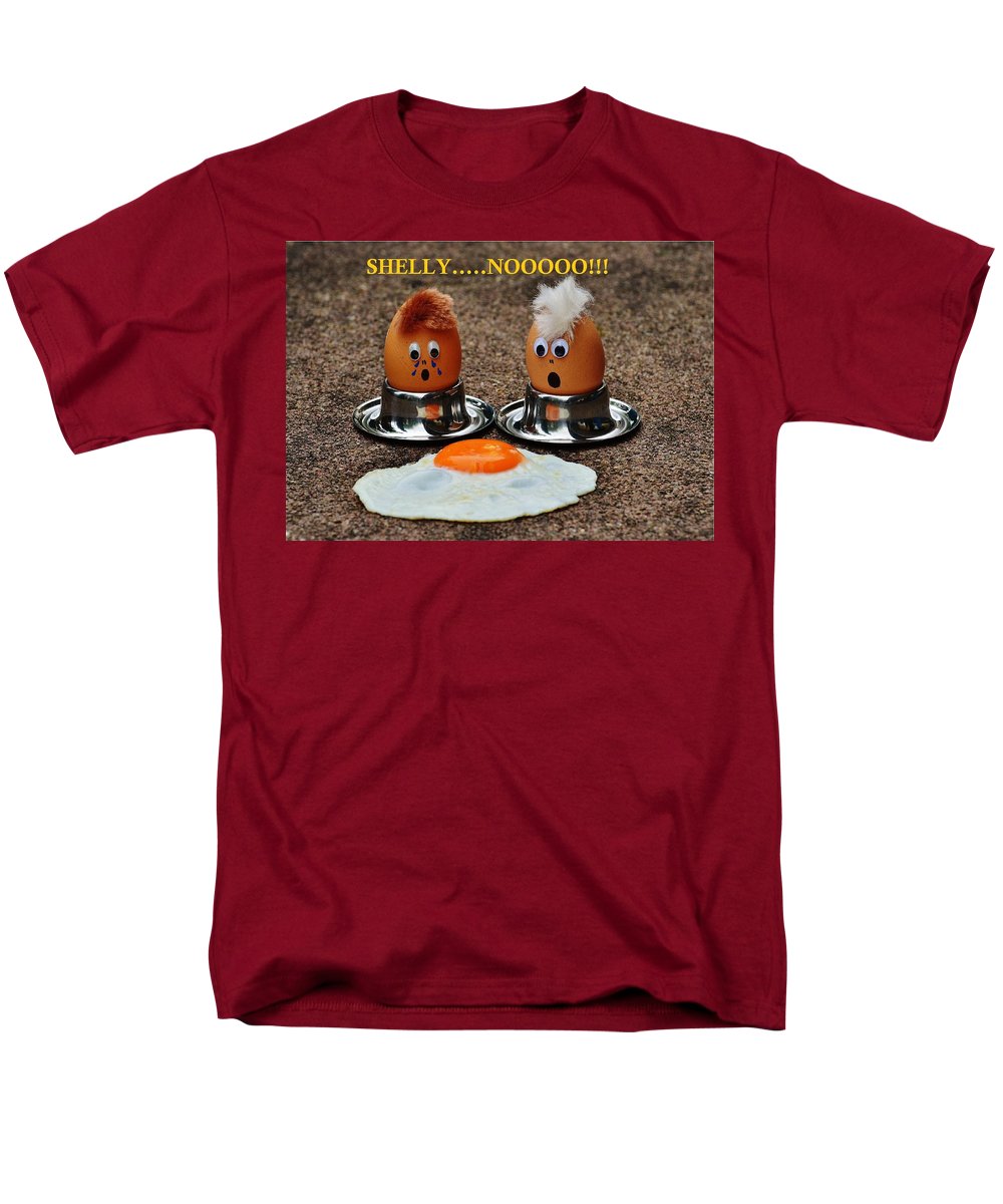 Broken Egg  - Men's T-Shirt  (Regular Fit)